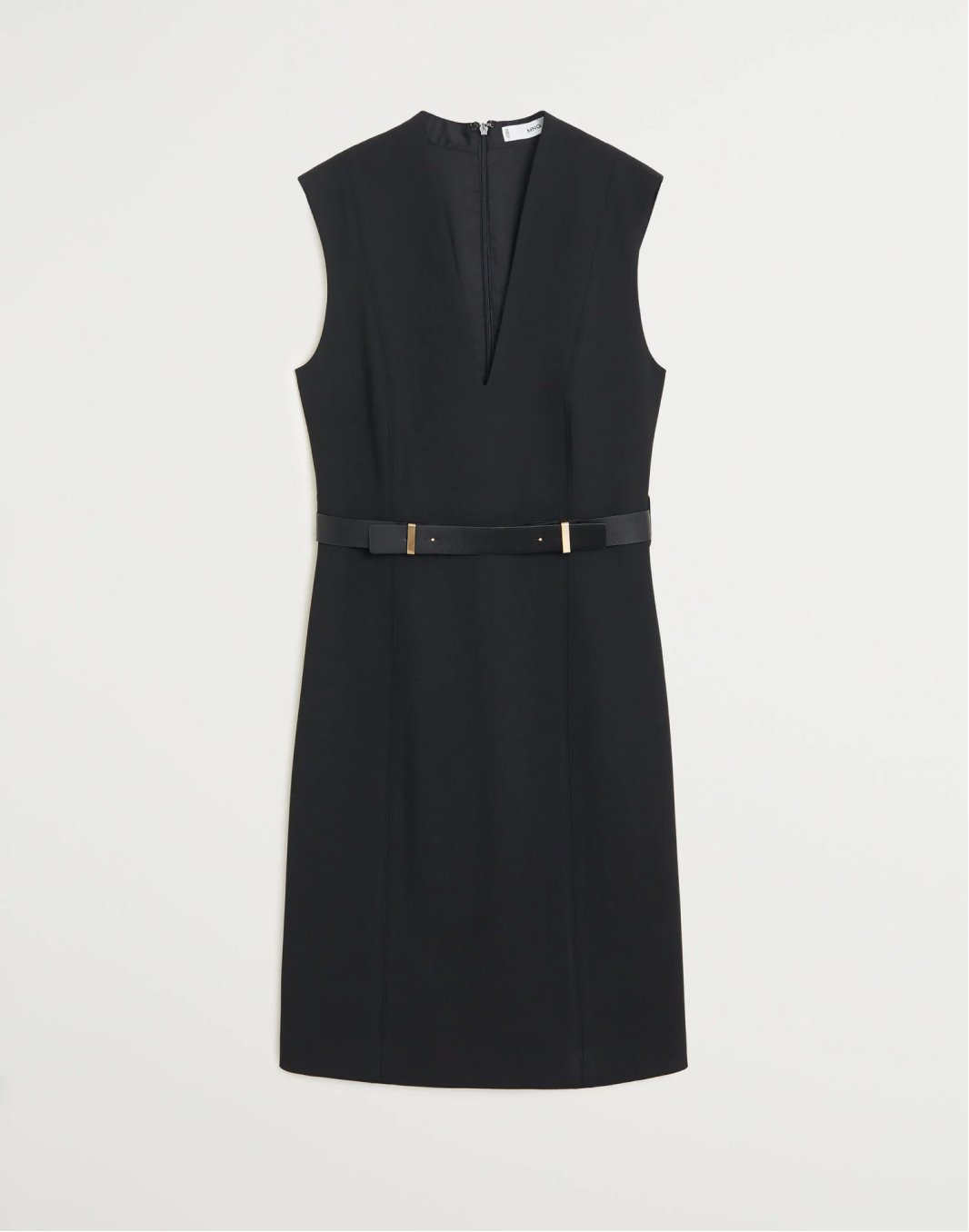 Belted pencil dress - Imagen 2