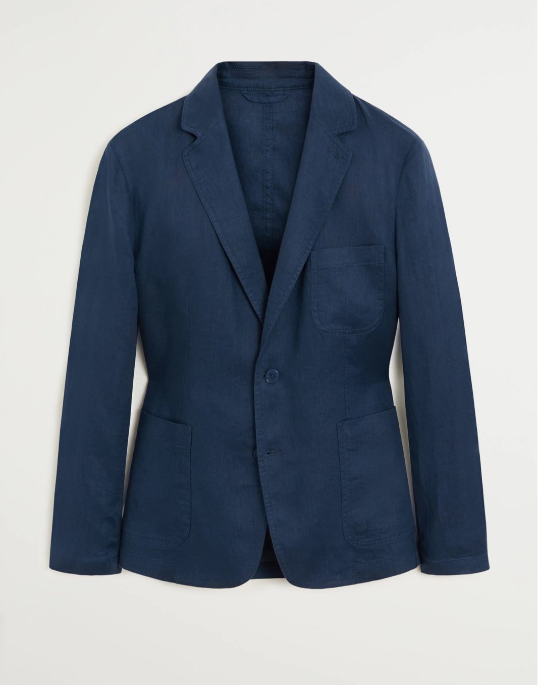 100% linen slim fit blazer - Imagen 2