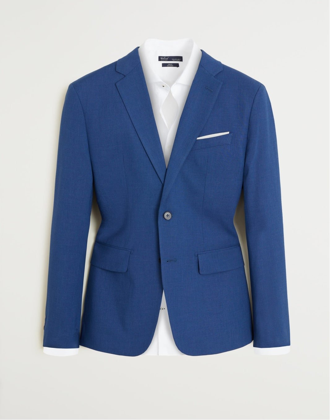 Slim fit checked suit blazer - Imagen 2