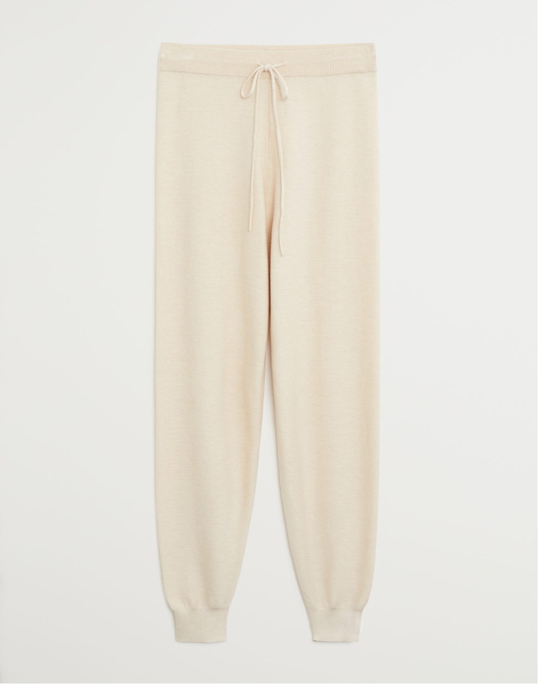 Knit jogger-style trousers - Imagen 2