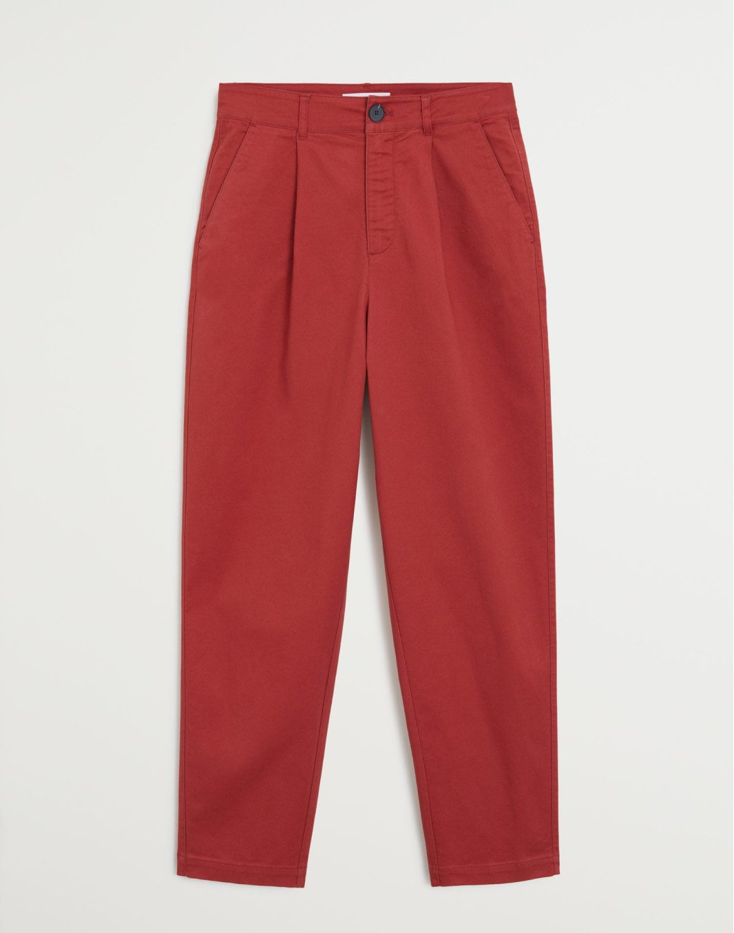 Relaxed fit cropped trousers - Imagen 2