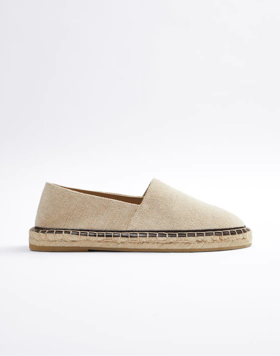 Striped cotton espadrilles