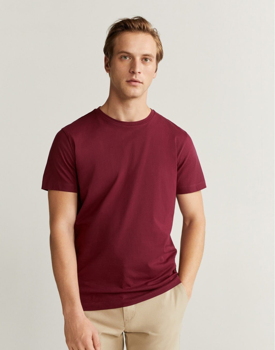 Essential cotton-blend T-shirt