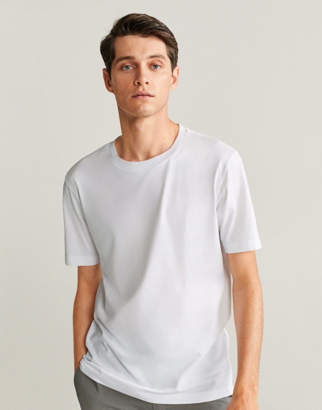 Henley cotton T-shirt