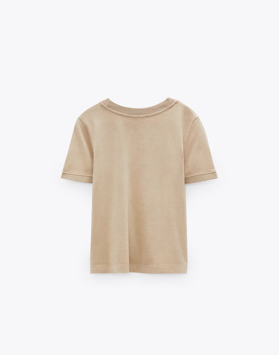 Turtleneck cotton T-shirt - Imagen 2